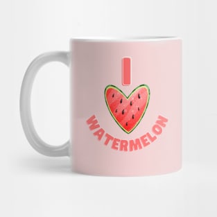 I love watermelons! Mug